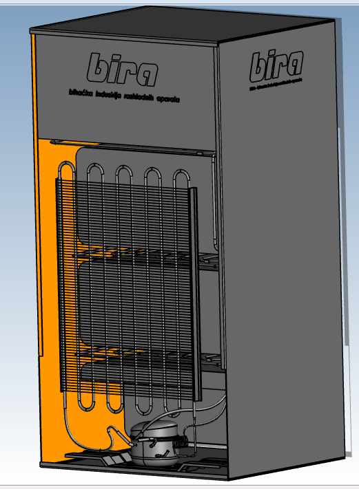 冰箱冷柜制冷系统流程三维模型.png