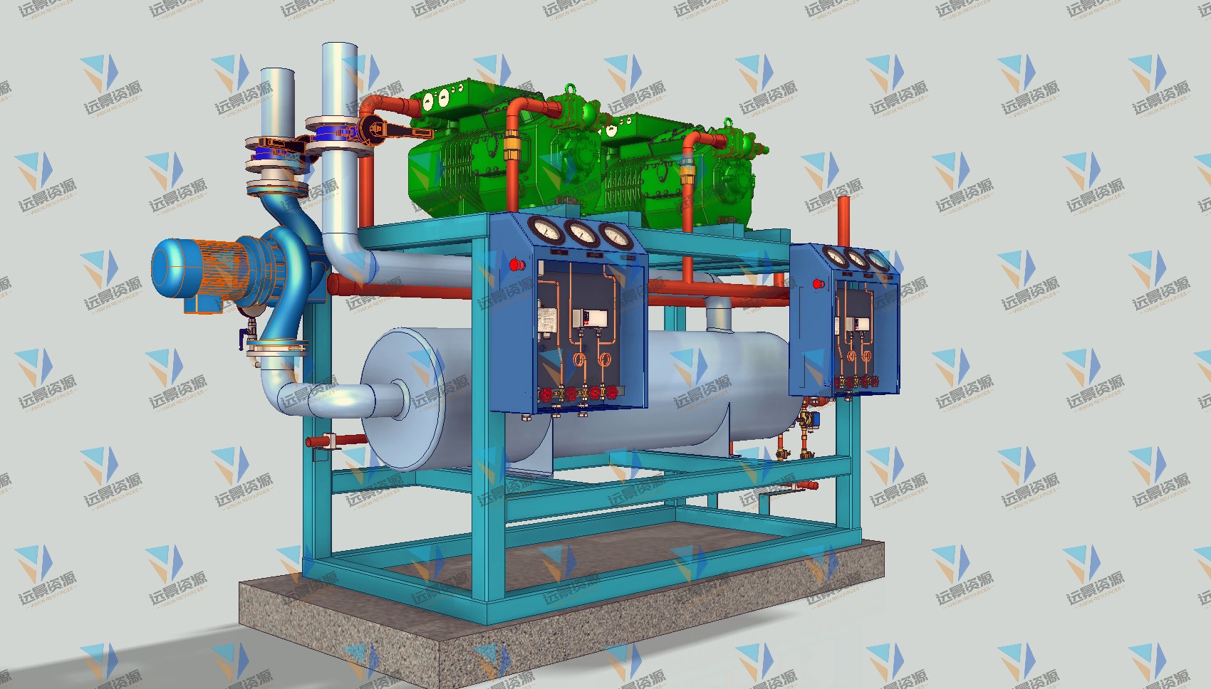 Chiller with piston compressors_A3.jpg